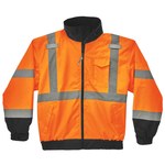 imagen de Ergodyne GloWear Tipo R Chaqueta para condiciones frías 8379 SM - tamaño Pequeño - Poliéster - Naranja - 24462