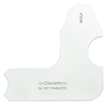 imagen de Starrett Acero Medidor de radio - 167-3/8