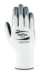 imagen de Ansell Hyflex 11-830 Gray/White 8 Nylon Work Gloves - Nitrile Foam Palm Only Coating - 205772