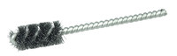 imagen de Weiler Stainless Steel Single Spiral Tube Brush - 3.5 in Length - 1/2 in Diameter - 0.005 in Bristle Diameter - 21083