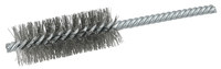 imagen de Weiler Stainless Steel Double Spiral Tube Brush - 5.5 in Length - 1 in Diameter - 0.006 in Bristle Diameter - 21124