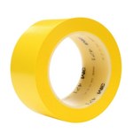 imagen de 3M 471 Amarillo Cinta de marcado - 2 pulg. Anchura x 36 yd Longitud - 5.2 mil Espesor - Un solo lado Adhesiva - 04310