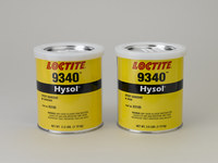 imagen de Loctite Hysol 9340 Gris Adhesivo epoxi - Base y acelerador (B/A) - 5 lb Kit - 83105