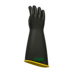 imagen de PIP Novax 151-3-18 Black/Yellow 9 Rubber Work Gloves - 18 in Length - Smooth Finish - 151-3-18/9