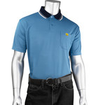 imagen de PIP Uniform Technology BP801SC-RB-L Camisa Polo ESD - Grande - Azul real - 45911