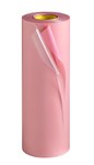 imagen de 3M Cushion-Mount E1920 Pink Flexographic Plate Mounting Tape - 18 in Width x 25 yd Length - 22 mil Thick - Polycoated Polyester Liner - 74772