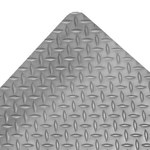imagen de Notrax Saddle Trax Tapete de piso antifatiga y ergonómico 979 3X5 GRAY - 3 pies x 5 pies - Vinilo - Placa de diamante - Gris - NOTRAX 979 3 X 5 GRAY