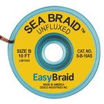 imagen de EasyBraid S-B-10AS Trenza Desoldadora - 0.050 pulg. x 10 pies - easybraid s-b-10as