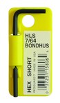 imagen de Bondhus ProGuard 7/64 in Hex Short Arm L-Wrench 15806 - Protanium Steel