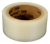 imagen de 3M Tartan 369 Clear Box Sealing Tape - 48 mm Width x 1500 m Length - 1.6 mil Thick - 85259