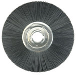 imagen de Weiler Bore-Rx 86140 Wheel Brush - 14 in Dia - Crimped Round Nylon Bristle