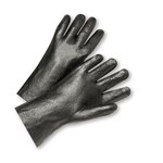 imagen de West Chester Black Large Chemical-Resistant Gloves - 14.13 in Length - Rough Finish - 1047R