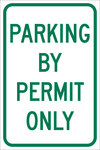 imagen de Brady B-959 Aluminio Rectángulo Cartel de información, restricción y permiso de estacionamiento Blanco - Reflectante - 115641