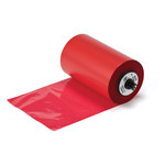 imagen de Brady IP-R4407-RD Red Printer Ribbon Roll - 4.33 in Width - 984 ft Length - Roll - 662820-66231