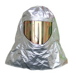 imagen de Chicago Protective Apparel PBI aluminizado Capucha resistente al calor y al fuego - Material 7 oz - Ancho 4.5 pulg. - Altura 5.25 pulg. - WV-647-APBI