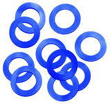 imagen de Precision Brand Blue Polyester Arbor Shim - 1 in I.D. - 1-1/2 in O.D. - 44776