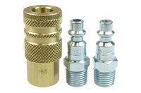 imagen de Coilhose Coupler/Plug Set 150-1-DL - Brass/Plated Steel - 78508