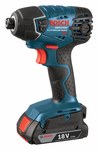 imagen de Bosch 18V Kit de destornillador de impacto - 3.8 libras - 5.7 pulg. Longitud - 25618-02