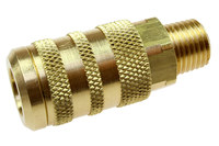 imagen de Coilhose 6-point Coupler 15X2M - 1/8 in MPT Thread - Brass - 77506