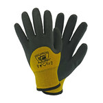 imagen de West Chester Barracuda 713WHPTND Yellow/Gray Large Cold Condition Gloves - Latex Coating - 713WHPTND/L