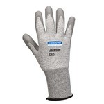 imagen de Kleenguard G60 Black/Gray/White 8 Cut-Resistant Gloves - ANSI A3 Cut Resistance - Polyurethane Palm & Fingertips Coating - 13824