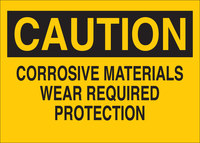 imagen de Brady B-401 Poliestireno Rectángulo Letrero de material peligroso Amarillo - 10 pulg. Ancho x 7 pulg. Altura - 22272