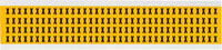 imagen de Brady 1500-X Etiqueta en forma de letra - X - Negro sobre amarillo - 1/4 pulg. x 3/8 pulg. - B-946