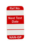 imagen de Brady Nanoetiqueta NAN-GP R Rojo Vinilo Inserto de nanoetiqueta - Ancho 5/8 pulg. - Altura 1 1/4 pulg. - 14286