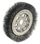 imagen de Weiler 01502 Wheel Brush - 4-1/4 in Dia - Crimped Steel Bristle