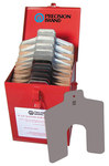 imagen de Precision Brand Acero inoxidable serie 300 Cuña ranurada - 8 pulg. x 8 pulg. - 2-3/8 pulg Ranura - 42935