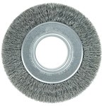 imagen de Weiler 03040 Wheel Brush - 6 in Dia - Crimped Steel Bristle