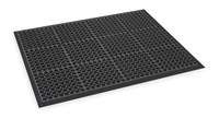 imagen de Notrax Challenger Tapete para pisos en condición de humedad T25 NOTRAX T-25 BLK 3 X 5 - 3 pies x 5 pies - Caucho - Negro - notrax t-25 blk 3 x 5