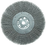imagen de Weiler 01517 Wheel Brush - 10 in Dia - Crimped Steel Bristle