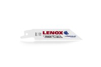 imagen de Lenox Bi-Metal Hoja de sierra de sable para corte de metales - 3/4 pulg. de ancho - longitud de 4 pulg. - espesor de 0.035 pulg. - 20550414R