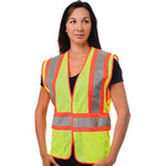 imagen de PIP High-Visibility Vest 302-MVATLY 302-MVATLY-2X - Size 2XL - Lime Yellow - 71997