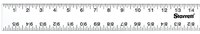 imagen de Starrett Aluminio Regla de aluminio - longitud de 96 pulg. - ancho de 2 pulg. - espesor de.125 pulg - ASE-96