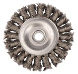 imagen de Weiler 08024 Cepillo de rueda - Anudado - Torsión estándar Acero cerda