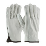 imagen de PIP 68-163 White Large Grain Cowhide Leather Driver's Gloves - Keystone Thumb - 9.8 in Length - 68-163/L