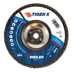 imagen de Weiler Tiger X Type 29 Angled Flap Disc 51221 - A/Z Alumina Zirconia AZ - 7 in - 60