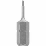 imagen de Bosch 3 mm Allen Puntas de inserción 36539 - Acero con alto contenido de carbono - 1 pulg. Longitud