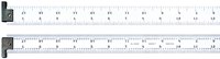 imagen de Starrett Acero templado para muelles Regla de acero - longitud de 18 pulg. - ancho de 1-1/8 pulg. - espesor de 3/64 pulg. - CH604R-18