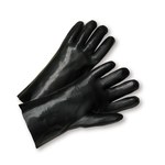 imagen de West Chester Black Large Chemical-Resistant Gloves - 10.38 in Length - Smooth Finish - 1017