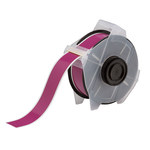imagen de Brady 113149 Rollo de etiquetas para impresora - 1.125 pulg. x 100 pies - Vinilo - Morada - B-595