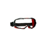 imagen de 3M GoggleGear 6000 Series GG6001SGAF-RED Policarbonato Gafas de Seguridad lente Transparente - Correa de Nailon - 051131-27899