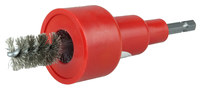 imagen de Weiler Vortec Pro Stainless Steel Tube Brush - 1.5 in Length - 5/8 in Diameter - 0.008 in Bristle Diameter - 36303