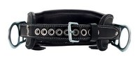 imagen de DBI-SALA 2D Black Small Leather Full-Floating Waist Belt - Linemen Belt - 32 to 40 Waist Sizes - 648250-17227