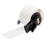 imagen de Brady CleanLift M6-17-498 Etiquetas reposicionables para impresora - 1 pulg. x 0.5 pulg. - Vinilo - Blanco - B-498