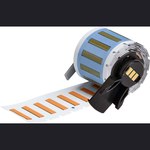 imagen de Brady PermaSleeve M6-094-1-342-OR Etiquetas termorretráctiles para cables y alambres - 1 pulg. x 0.182 pulg. - Naranja - B-342