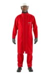 imagen de Ansell AlphaTec Chemical-Resistant Coat 66-663 66663S - Size Small - Red - 05362