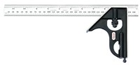 imagen de Starrett Acero forjado Escuadra combinada de acero - longitud de 11-3/40 pulg. (300mm) - C33MEH-300